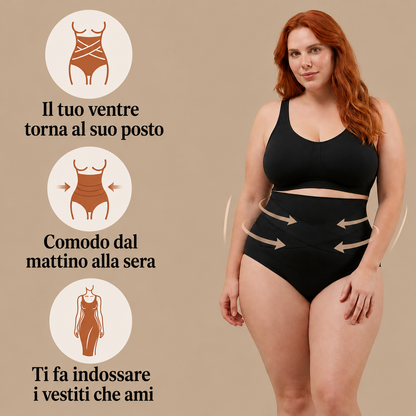 Slip contenitivo a vita alta speciale post parto