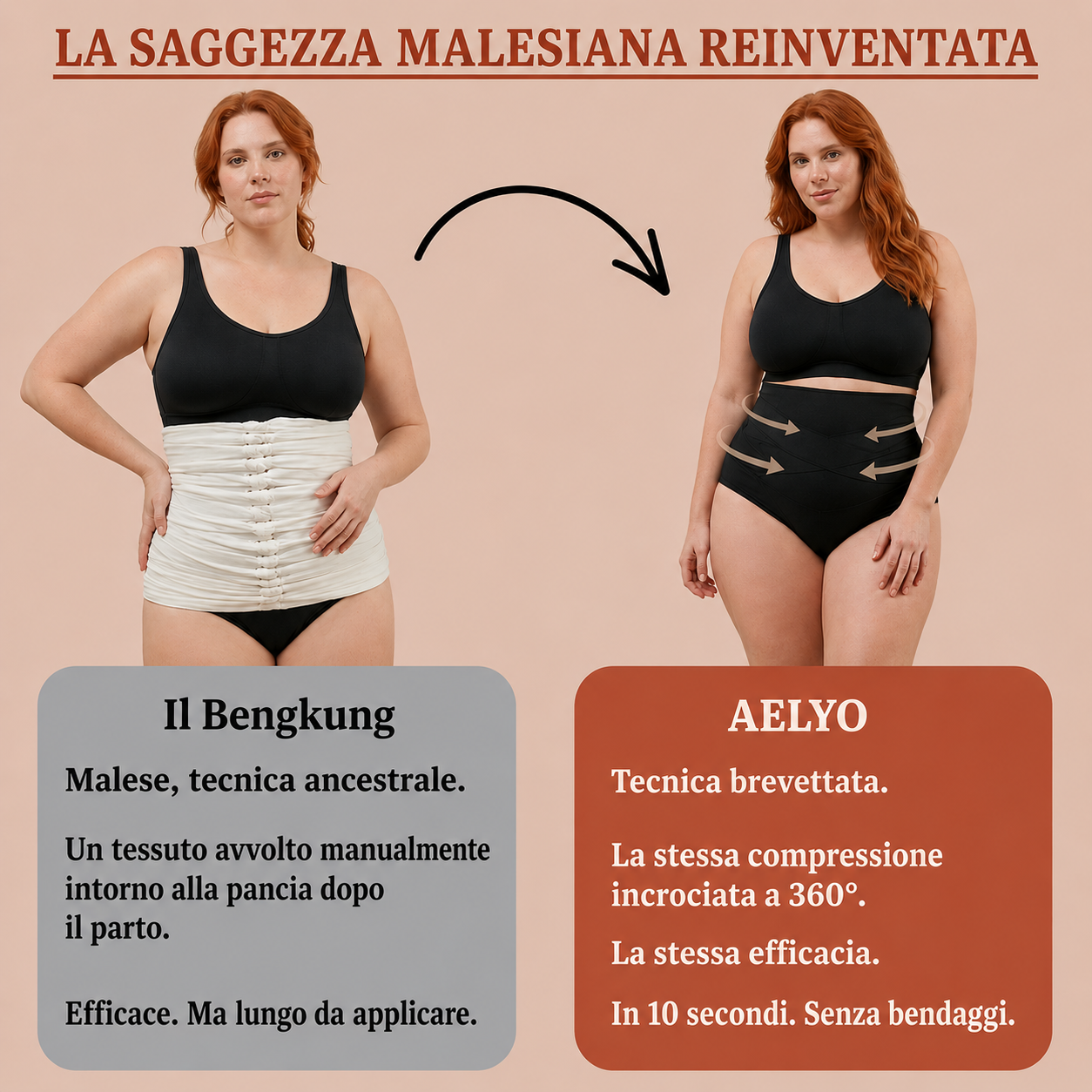 Slip contenitivo a vita alta speciale post parto